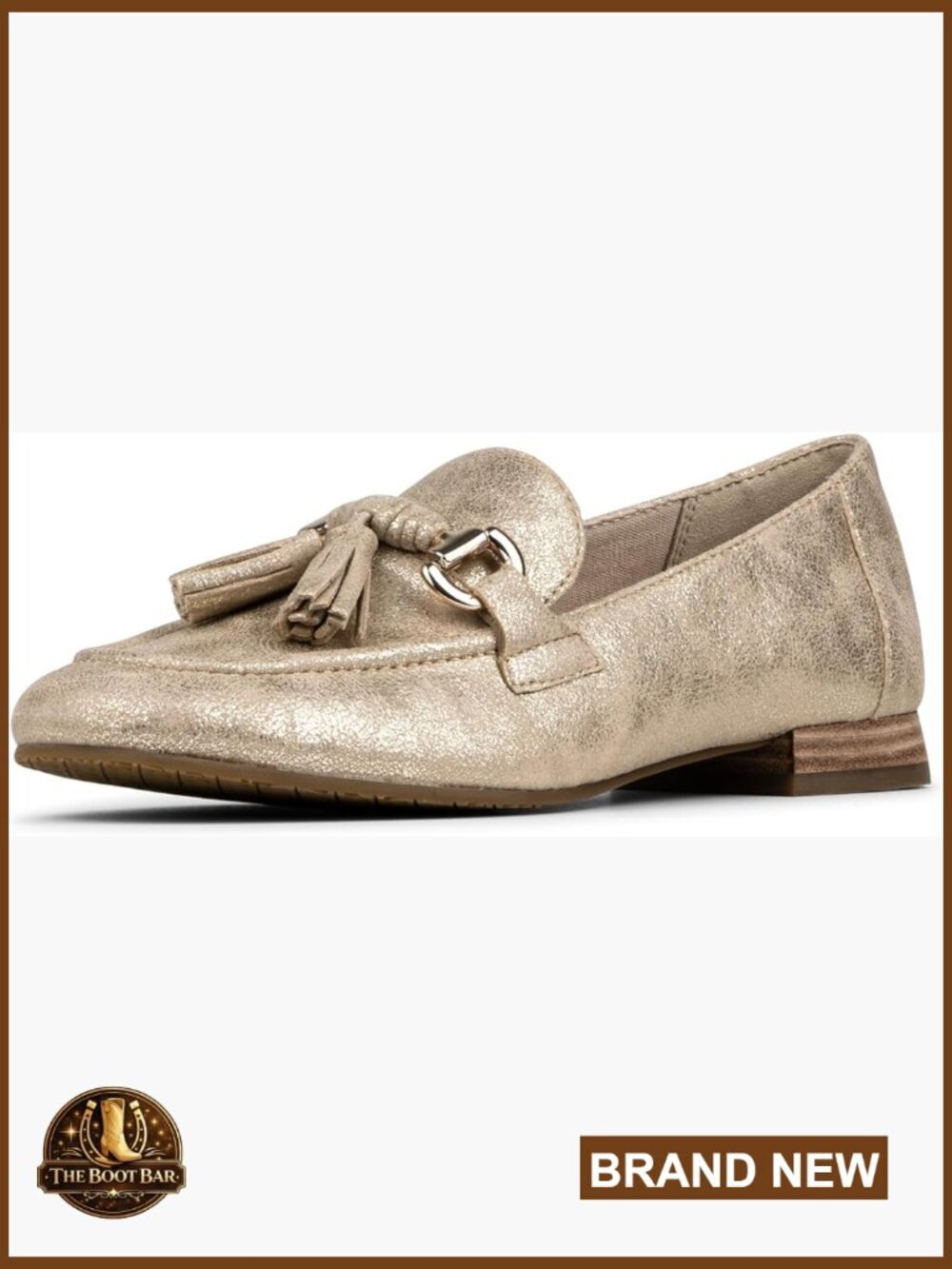 Tassel Loafers with Memory Foam Insole Slip-On